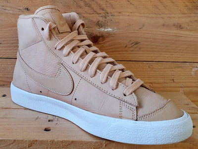 Nike Blazer Mid Leather Trainers UK6.5/US9/E40.5 DQ7572-200 Vachetta Tan