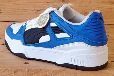 Puma Slipstream Low Leather Trainers UK7.5/US8.5/EU41 387544-17 White/Blue