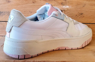 Puma Cali Dream Low Leather Trainers UK6/US8.5/EU39 383112-01 White