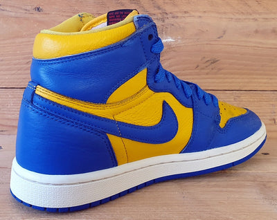 Nike Air Jordan 1 Mid Leather Trainers UK4/US6.5/EU37.5 FD2596-700 Reverse Laney