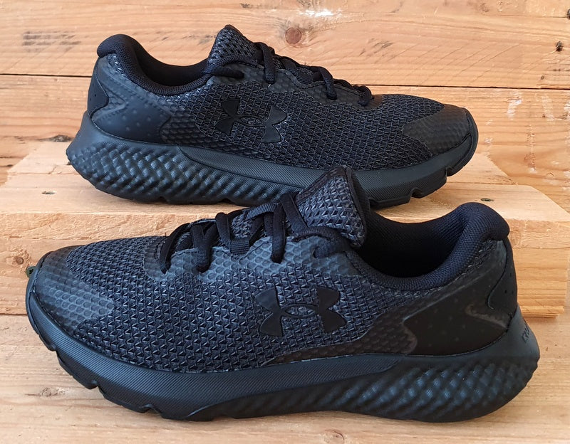 Under Armour Charged Rogue 3 Trainers UK4/US6.5/EU37.5 3024888-003 Triple Black