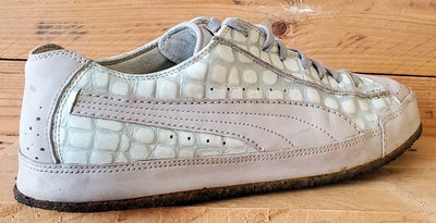 Puma Basket Evo Low Snake/Suede Trainers UK10/US11/EU44.5 344904-02 Grey