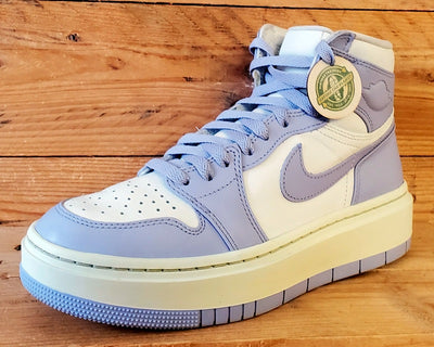 Nike Air Jordan 1 Elevate Leather Trainers UK5/US7.5/EU38.5 DN3253-105 Titanium