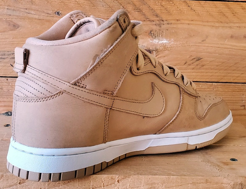 Nike Dunk Premium Mid Suede Trainers UK5.5/US8/EU39 DX2044-201 Vachetta Tan