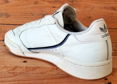 Adidas Continental 80 Low Leather Trainers UK11/US11.5/EU46 EG3877 Off White