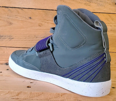 Nike NSW Skystepper Mid Suede Trainers UK9/US10/EU44 599277-005 Mercury Grey