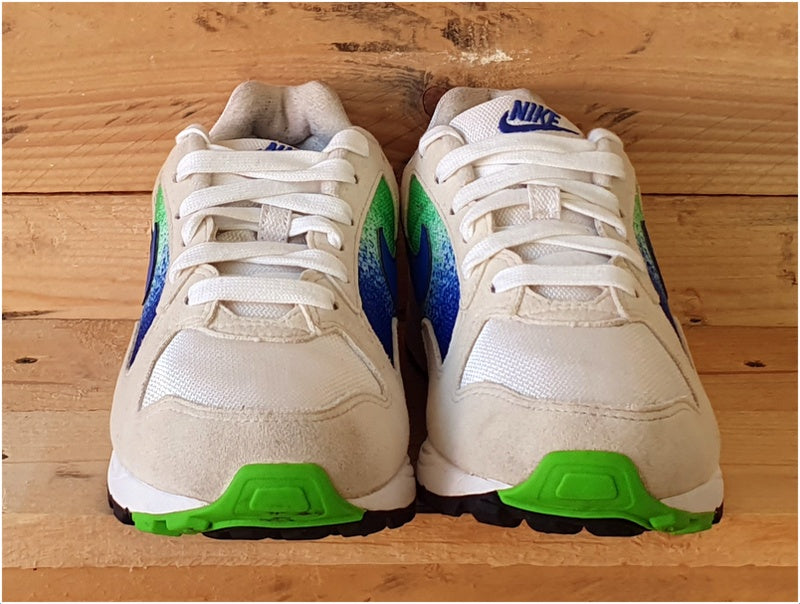 Nike Air Skylon 2 Trainers UK4.5 US5Y EU37.5 A01551 107 Hyper Royal Blue Green VintageTrainers