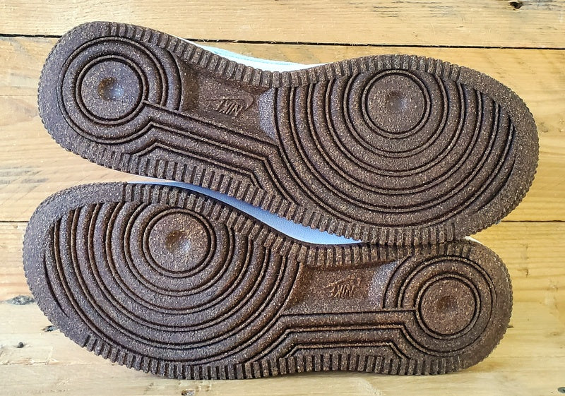 Nike Air Force 1 Indigo Low Canvas Trainers UK3/US5.5/EU36 CZ0269-100 White