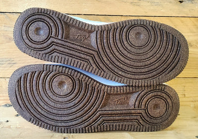 Nike Air Force 1 Indigo Low Canvas Trainers UK3/US5.5/EU36 CZ0269-100 White