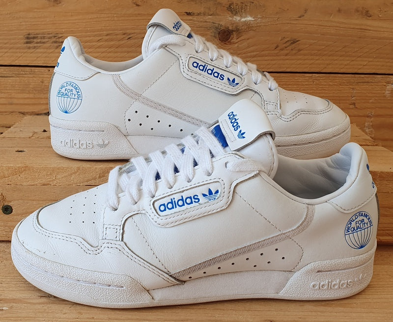 Adidas Continental 80 WFFQ Low Leather Trainers UK4/US4.5/EU36.5 FV3743 White