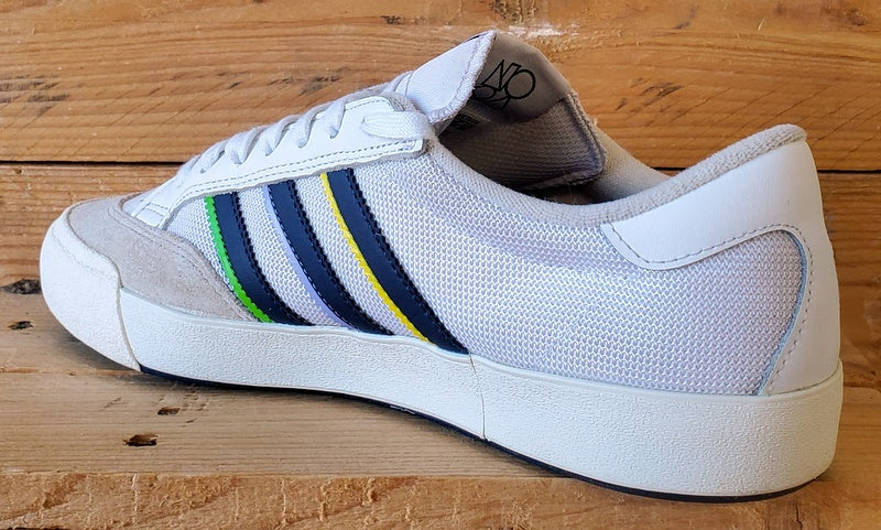 Adidas Nora Low Textile Trainers UK10.5/US11/EU45 GY6964 White/Shadow Navy