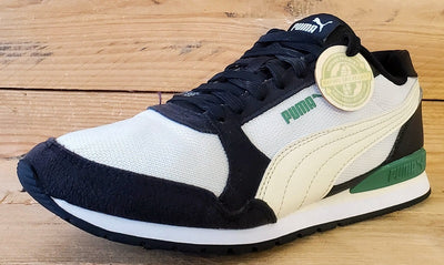 Puma ST Runner Low Textile Trainers UK6/US7/EU39 384640-23 Black/White
