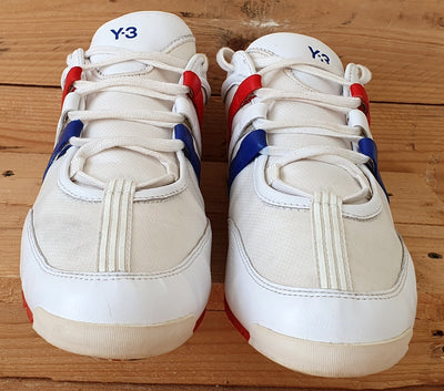 Adidas Y-3 Yohji Yamamoto Low Leather Trainers UK9/US9.5/EU43 V22228 White