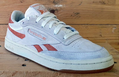 Reebok Club C Revenge Low Suede Trainers UK5.5/US8/EU38.5 GV6971 Lilac Pink Rust