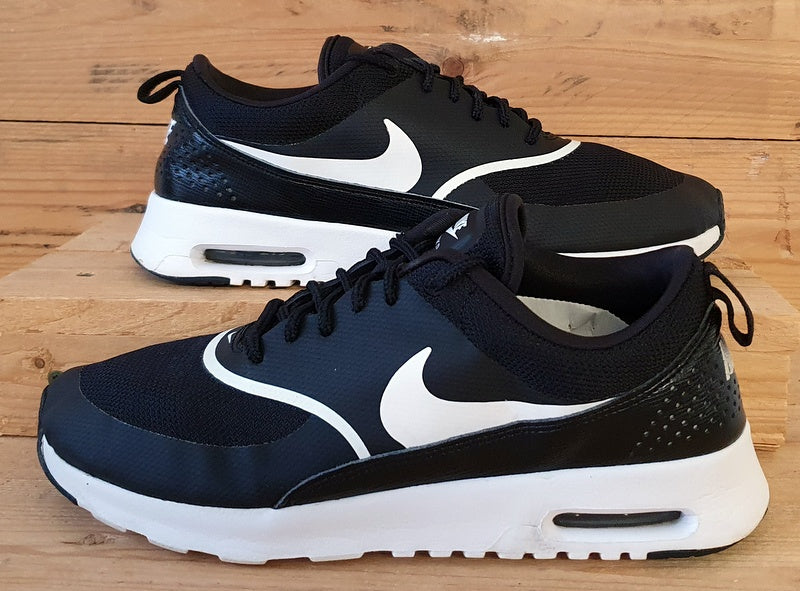 Nike Air Max Thea Low Textile Trainers UK7/US9.5/EU41 599409-028 Black/White