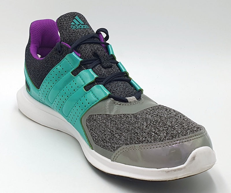 Adidas Hyperfast 2.0 Low Textile Trainers AQ3890 Teal/Purple UK5.5/US6/EU38.5