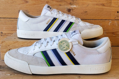 Adidas Nora Low Textile Trainers UK10.5/US11/EU45 GY6964 White/Shadow Navy