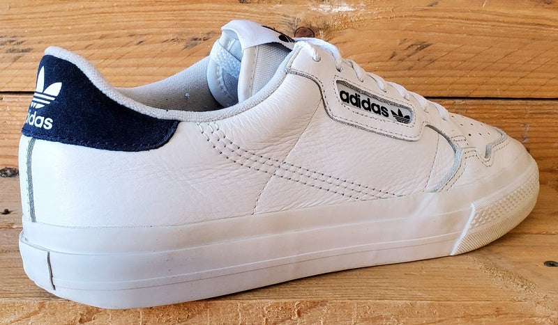 Adidas Continental Vulc Low Leather Trainers UK8/US8.5/EU42 EG4588 White