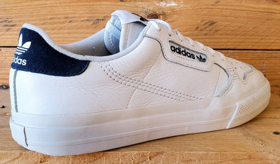 Adidas Continental Vulc Low Leather Trainers UK8/US8.5/EU42 EG4588 White