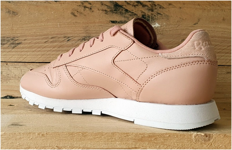 Reebok Classic Rose Low Leather Trainers UK5/US7.5/EU38 BD1181 Pink/White