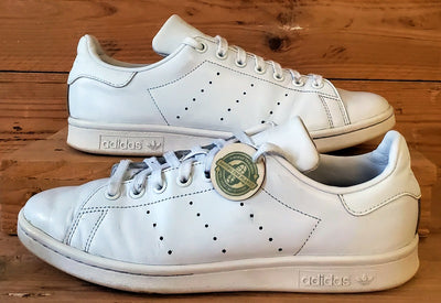 Adidas Stan Smith Low Leather Trainers UK8.5/US9/EU42.5 S75104 Triple White