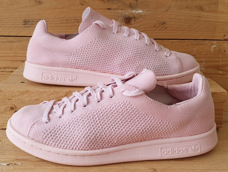 Adidas Stan Smith Low Primeknit Trainers UK8/US8.5/EU42 S80064 Semi Pink Glow