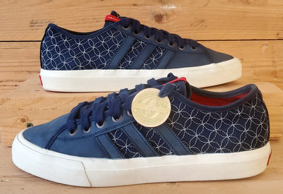 Adidas Matchcourt Low Canvas/Suede Trainers UK7.5/US8/EU41 BB8834 Navy