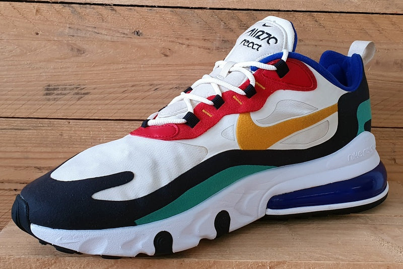 Nike Air Max 270 React Bauhaus Low Trainers UK11 US12 E46 AO4971 002 Multicolour