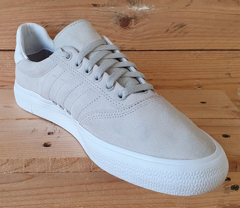 Adidas 3MC Vulc Low Leather Trainers UK10/US10.5/EU44.5 EE6087 Grey/White