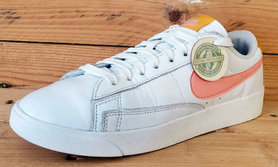 Nike Blazer Leather Trainers UK4.5/US7/EU38 AV9370-112 Summit White/Pink Quartz