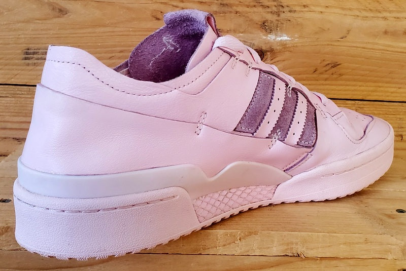 Adidas Forum 84 Minimalist Low Leather Trainers UK11/US11.5/EU46 FY8277 Pink 