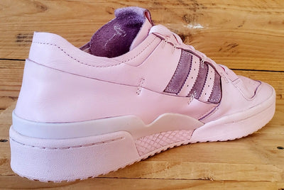 Adidas Forum 84 Minimalist Low Leather Trainers UK11/US11.5/EU46 FY8277 Pink 