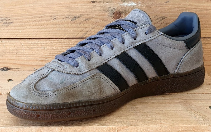 Adidas Handball Spezial Low Suede Trainers UK8/US8.5/EU42 GY9420 Grey/Black Gum