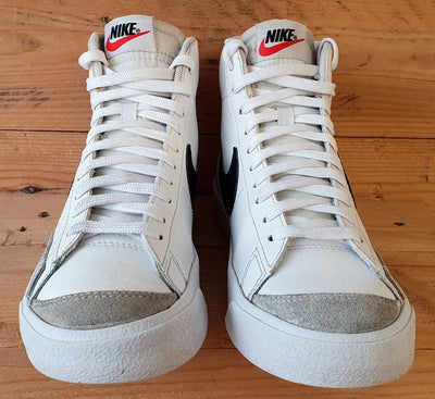 Nike Blazer Mid 77 Leather Trainers UK5.5/US6Y/EU38.5 DA4086-100 White/Black