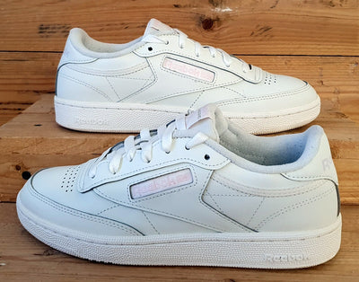 Reebok Classic Club C 85 Low Leather Trainers UK4.5/US7/EU37.5 1Y3501 Light Grey