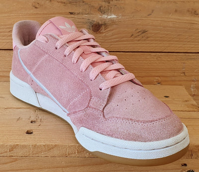 Adidas Continental 80 Low Suede Trainers UK8.5/US10/EU42.5 G27720 True Pink