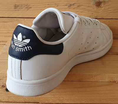 Adidas Stan Smith Low Leather Trainers UK10/US10.5/EU44.5 M20325 Core White/Navy