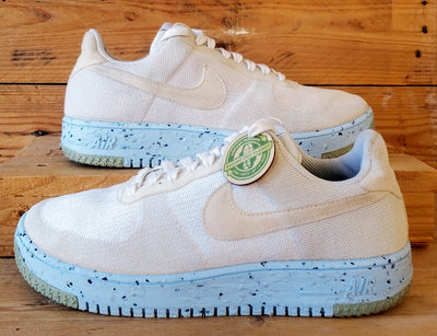 Nike Air Force 1 Crater Low Flyknit Trainers UK7/US9.5/EU41 DC7273-100 White