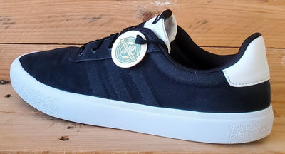 Adidas Vulc Raid3r Low Canvas Trainers UK10/US10.5/EU44.5 GY5496 Black/White