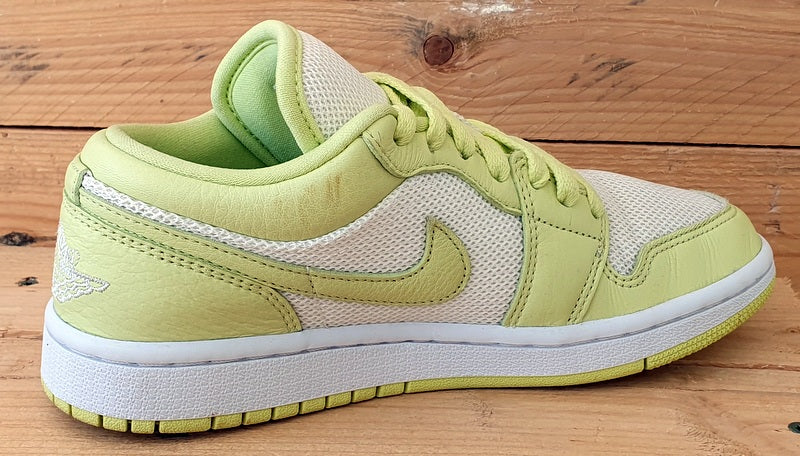 Nike Air Jordan 1 Low Trainers DH9619-103 Limelight Green/White UK4/US6.5/EU37.5