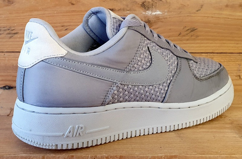 Nike Air Force 1  07 SE Low Textile Trainers UK6/US8.5/EU40 AA0287-004 Grey