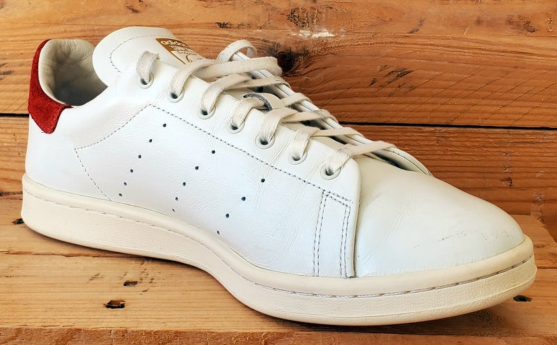 Adidas Stan Smith Lux Low Leather Trainers UK10/US10.5/EU44.5 IF8846 White/Cream