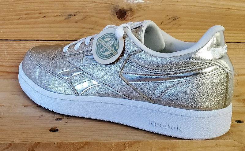 Reebok Club C Revenge Low Trainers UK5.5/US6/EU38 FX2532 Gold/White