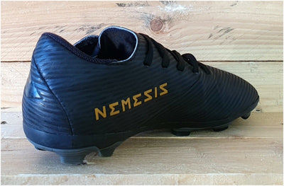 Adidas Nemeziz 19.4 Flexible Ground Low Trainers UK5.5/US6/E38.5 EG3175 Black