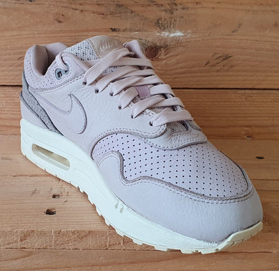 Nike Air Max 1 Low leather Trainers UK6/US7/EU40 859554-600 Pinnacle Artic Pink