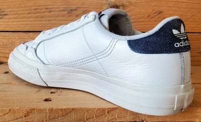 Adidas Continental Vulc Low Leather Trainers UK8/US8.5/EU42 EG4588 White