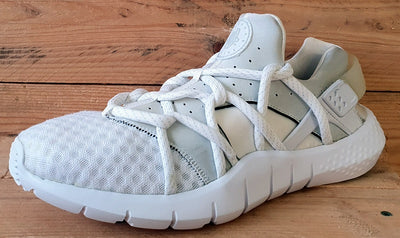 Nike Air Huarache Low Textile Trainers UK10/US11/EU45 705159-100 White Sail