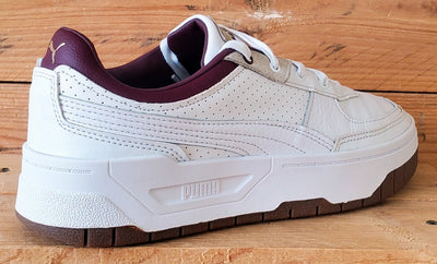 Puma Cali Dream Low Leather Trainers UK6.5/US9/EU40 392107-01 White/Gum