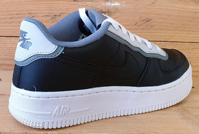 Nike Air Force 1 LV8 Leather Trainers UK4/US4.5Y/EU36.5 BV1084-001 Double Black