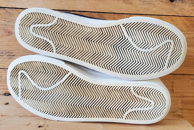 Nike Blazer Platform Low Leather Trainers UK4.5/EU7/EU38 DJ0292-101 White/Black